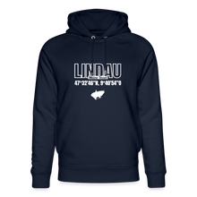 Lade das Bild in den Galerie-Viewer, Lindau Meine Insel - Organic Hoodie - navy