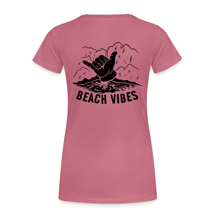 Beach Vibes - Damenshirt - mauve