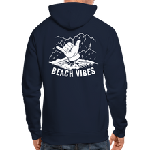Lade das Bild in den Galerie-Viewer, Beach Vibes - Organic Hoodie - navy