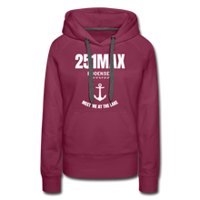 Lade das Bild in den Galerie-Viewer, 251MAX Bodensee - Damenhoodie - bordeaux