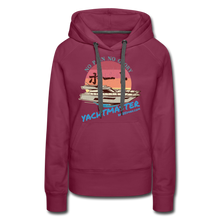 Lade das Bild in den Galerie-Viewer, Yachtmaster - Damenhoodie - bordeaux
