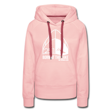 Lade das Bild in den Galerie-Viewer, Born at the Lake - Damenhoodie - crystal pink