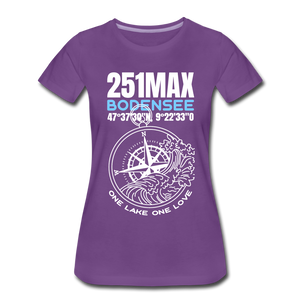 251MAX One Lake - Damenshirt - purple