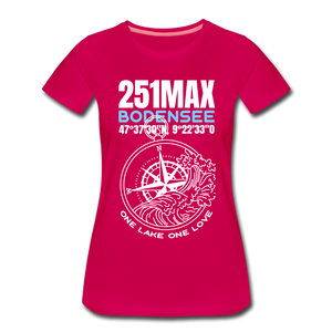 251MAX One Lake - Damenshirt - dark pink