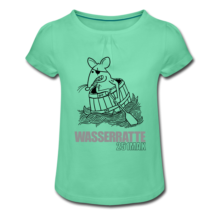 251MAX Wasserratte - Mädchenshirt - mint