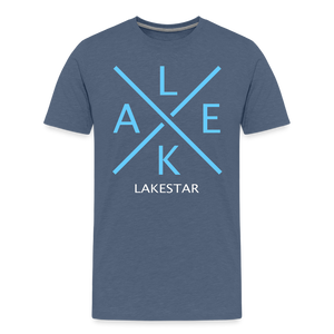 Lakestar Cross - Herrenshirt - heather blue