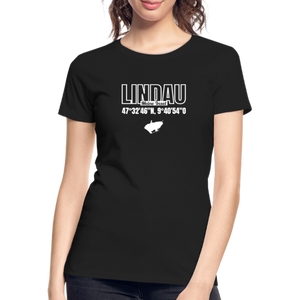 Lindau - Meine Insel Damenshirt - black