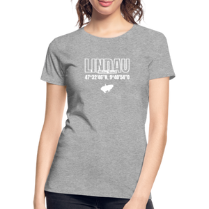 Lindau - Meine Insel Damenshirt - heather grey