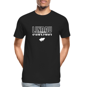 Lindau - Meine Insel Herrenshirt - black