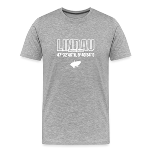 Lindau - Meine Insel Herrenshirt - heather grey