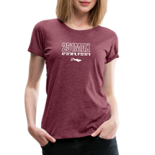 Lade das Bild in den Galerie-Viewer, Meet Me At The Beach - Damenshirt - heather burgundy
