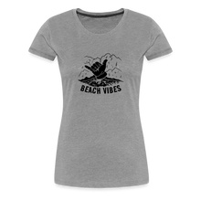 Lade das Bild in den Galerie-Viewer, Beach Vibes - Damenshirt - heather grey
