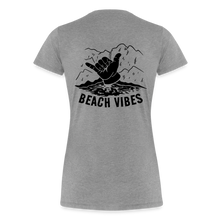 Lade das Bild in den Galerie-Viewer, Beach Vibes - Damenshirt - heather grey
