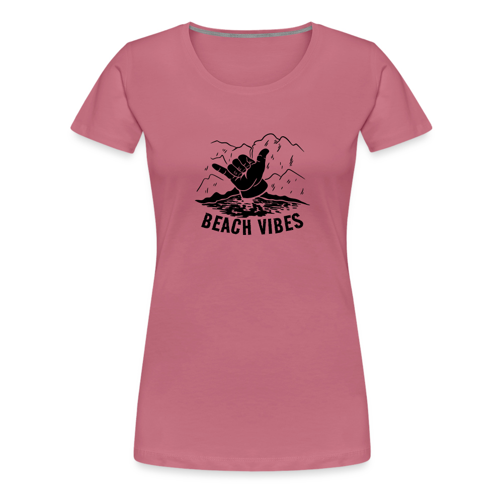 Beach Vibes - Damenshirt - mauve