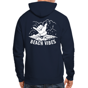 Beach Vibes - Organic Hoodie - navy