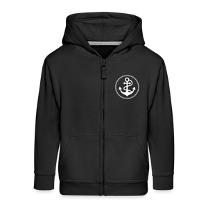 Kids' Premium Zip Hoodie - black