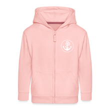 Lade das Bild in den Galerie-Viewer, Kids&#39; Premium Zip Hoodie - crystal pink
