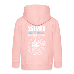 Kids' Premium Zip Hoodie - crystal pink