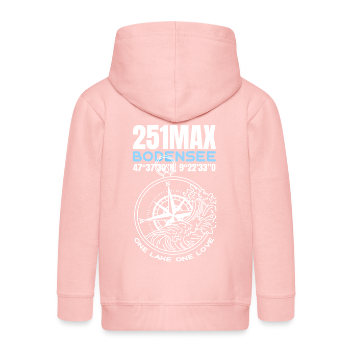 Kids' Premium Zip Hoodie - crystal pink