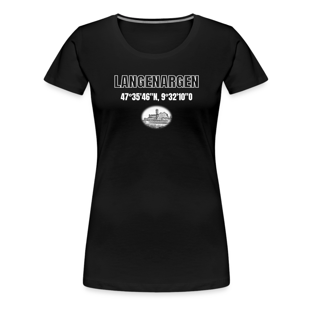 Langenargen - Damenshirt - black