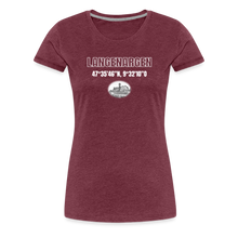 Lade das Bild in den Galerie-Viewer, Langenargen - Damenshirt - heather burgundy
