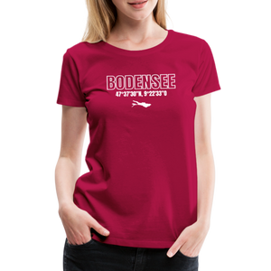 Bodensee - Damenshirt - dark pink