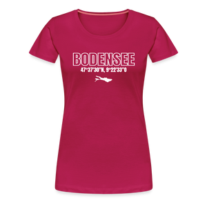 Bodensee - Damenshirt - dark pink