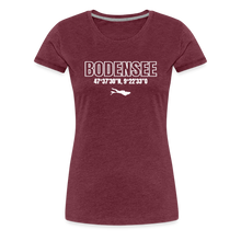 Lade das Bild in den Galerie-Viewer, Bodensee - Damenshirt - heather burgundy
