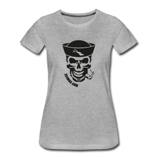 Lade das Bild in den Galerie-Viewer, Skull - Damenshirt - heather grey
