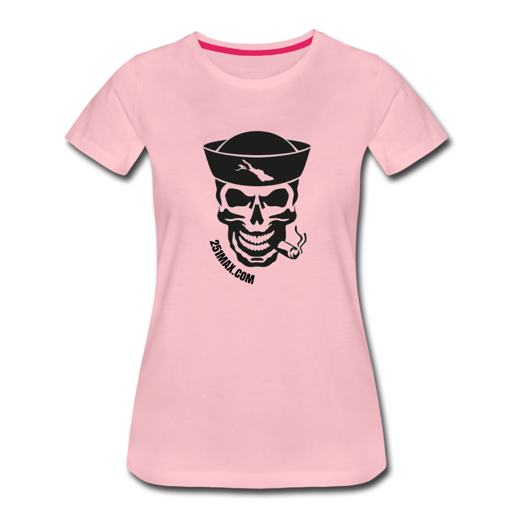 Skull - Damenshirt - rose shadow