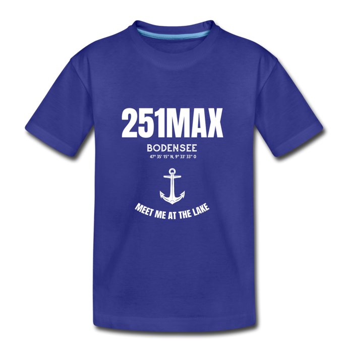 251MAX Bodensee - Jungenshirt - royal blue