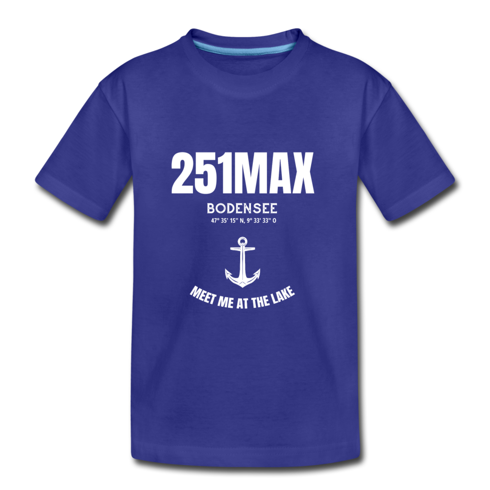 251MAX Bodensee - Jungenshirt - royal blue