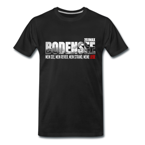 Bodensee, Mein Revier - Herrenshirt - black