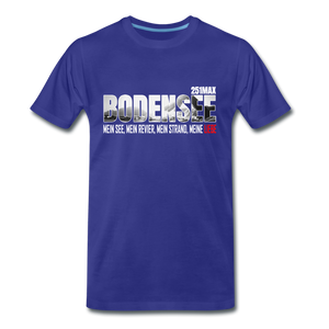 Bodensee, Mein Revier - Herrenshirt - royal blue