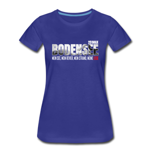 Bodensee, Mein Revier - Damenshirt - royal blue