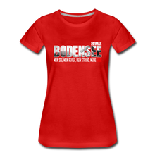 Lade das Bild in den Galerie-Viewer, Bodensee, Mein Revier - Damenshirt - red
