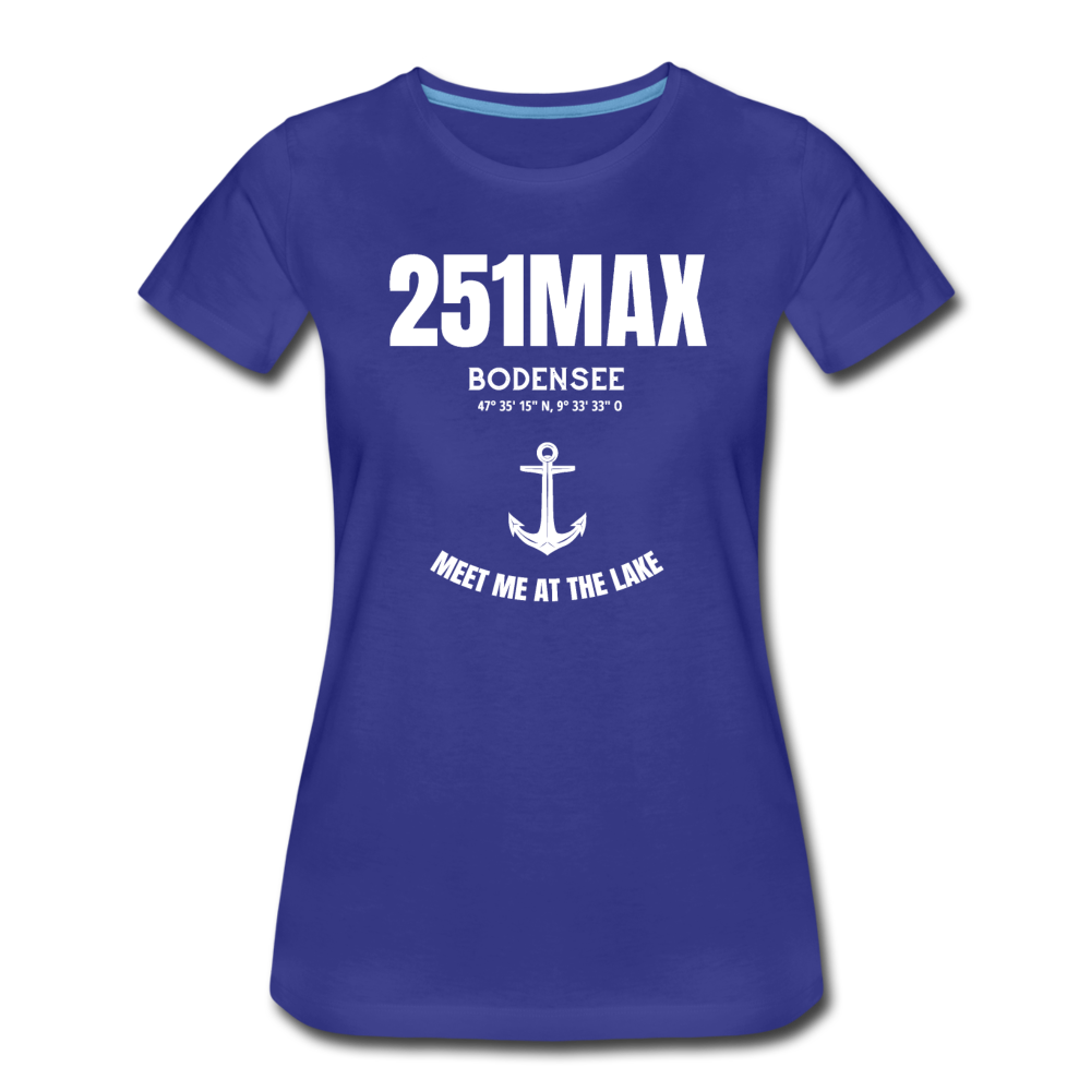 251MAX Bodensee - Damenshirt - royal blue