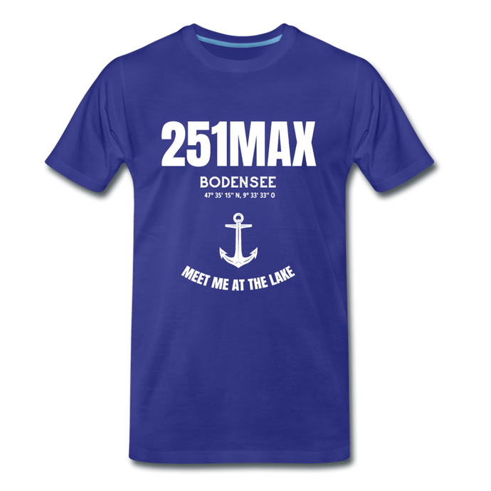 251MAX Bodensee - Herrenshirt - royal blue