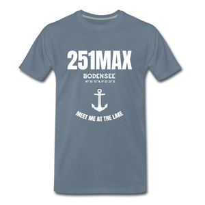 251MAX Bodensee - Herrenshirt - steel blue