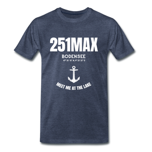 251MAX Bodensee - Herrenshirt - heather blue