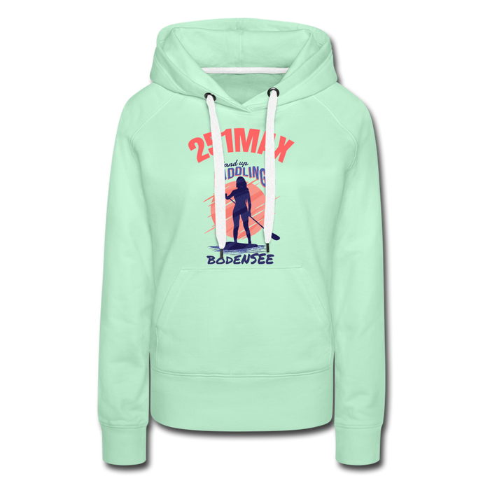 Women’s Premium Hoodie - light mint