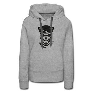 Lakeskull - Damenhoodie - heather grey