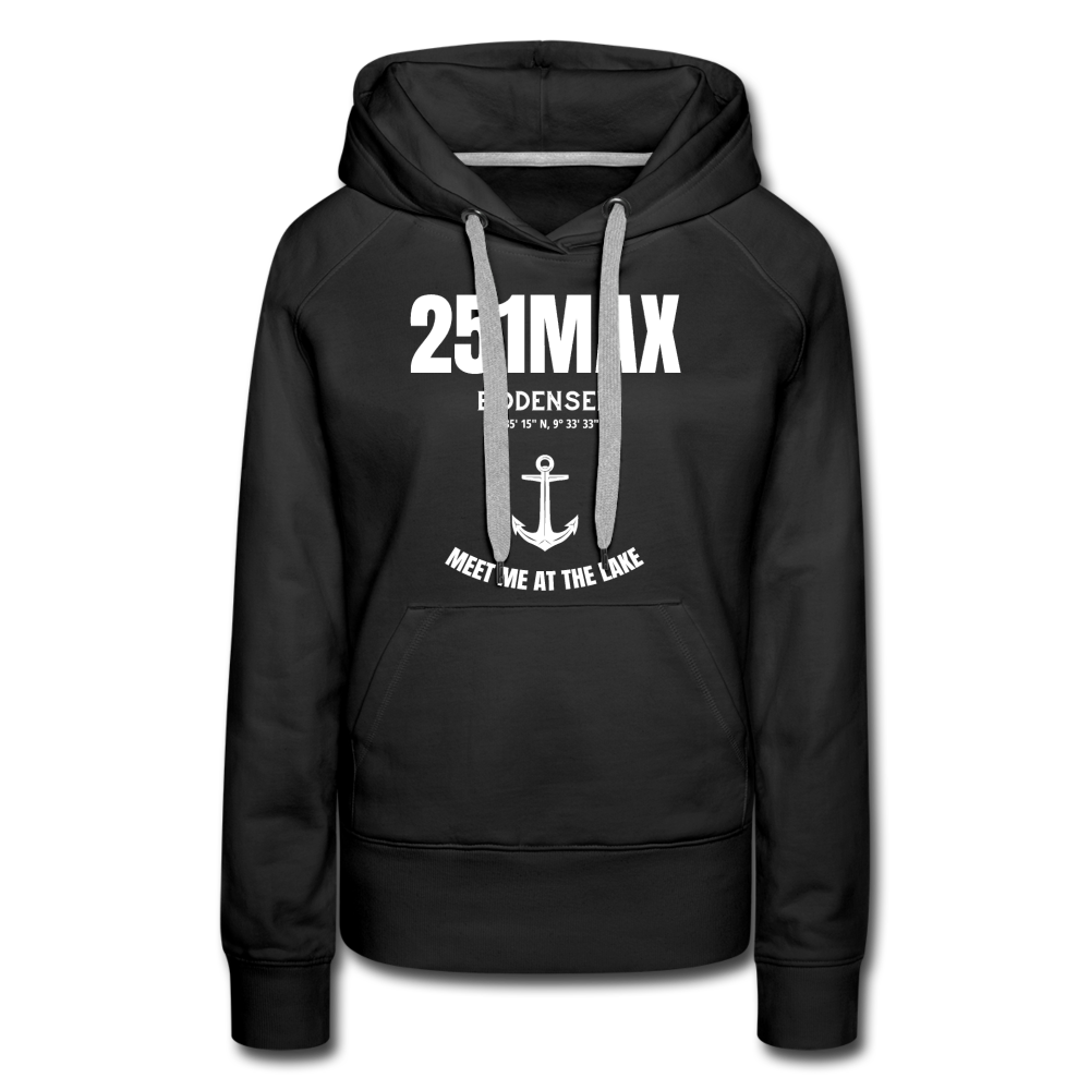 251MAX Bodensee - Damenhoodie - black