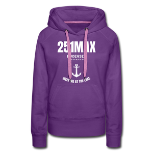 251MAX Bodensee - Damenhoodie - purple