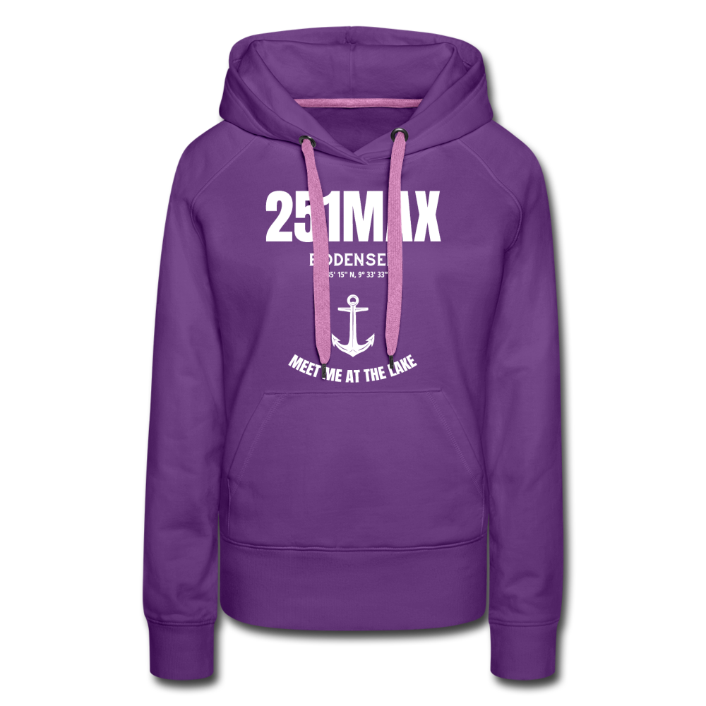 251MAX Bodensee - Damenhoodie - purple