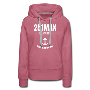 251MAX Bodensee - Damenhoodie - mauve