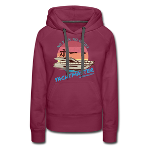 Yachtmaster - Damenhoodie - bordeaux