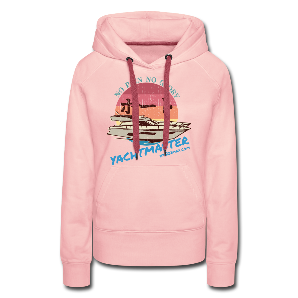 Yachtmaster - Damenhoodie - crystal pink