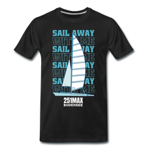 Lade das Bild in den Galerie-Viewer, Sail Away - Herrenshirt - black
