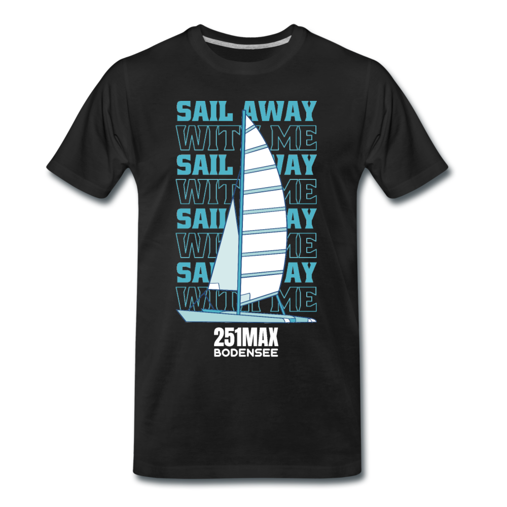 Sail Away - Herrenshirt - black